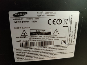 65" Samsung fullHD teler SmartTV 3D (6 foto / 6)