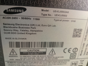 43" Samsung fullHD teler SmartTV (5 foto / 5)