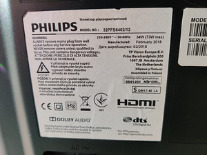 32" Philips fullHD Android teler SmartTV Ambilight (6 foto / 6)