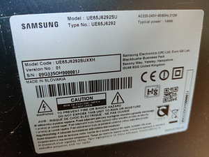 65" Samsung fullHD teler SmartTV (6 foto / 6)
