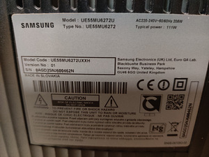 55" изогнутый 4k UHD телевизор Samsung SmartTV (6 фото из 6)