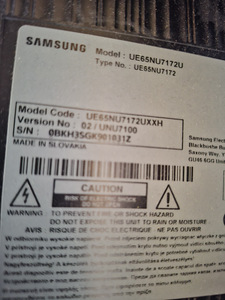 65" Samsung 4K UHD телевизор SmartTV (6 фото из 6)