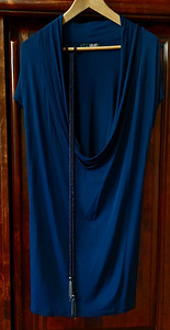 Платье -туника LIU JO , цвет тёмно - синий , размер 44-46