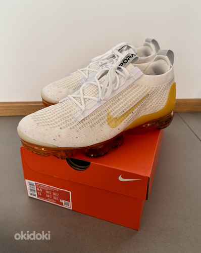 Новые! Кроссовки Nike Air VaporMax White/Lemon