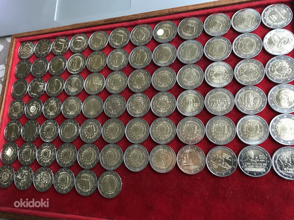 Памятные Монеты 2 Евро UNC 2004 - 2023 (фото #1)