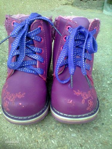 Зимние ботинки для девочки (фото #1)