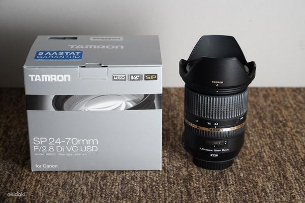 Tamron SP 24-70mm F2.8 Di VC USD Canon zoomobjektiiv (foto #1)