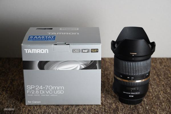Tamron SP 24-70mm F2.8 Di VC USD Canon zoomobjektiiv (foto #2)