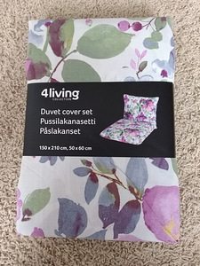 UUS! Lilleline voodipesu 150x210, 50x60 (1 foto / 3)