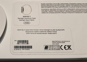 Apple Watch Series 7 (41 mm) GPS : Starlight (8 foto / 8)