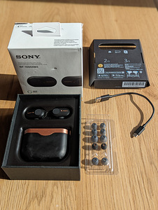 Sony wf-1000xm3 mürasummutavad kõrvaklapid (2 foto / 3)