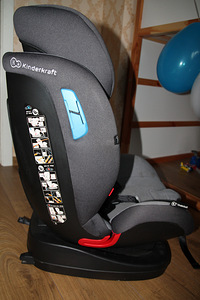 KINDERKRAFT turvatool VADO (ISOFIX) Grey 0-25 kg (2 foto / 3)
