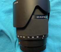 Sony alpha 18-200mm objektiiv