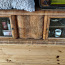 Старинный шкаф со стеклянными дверцами (фото #1)
