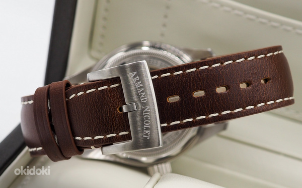 Новые мужские швейцарские часы Armand Nicolet MH2 Automatic (фото #6)