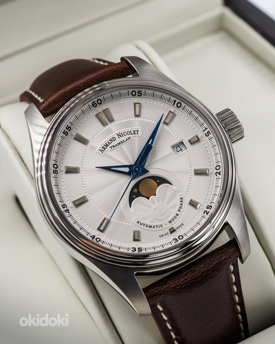 Новые мужские швейцарские часы Armand Nicolet MH2 Automatic (фото #1)
