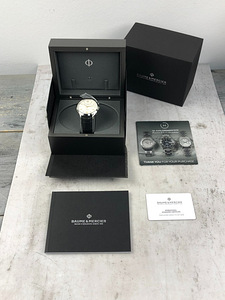 Baume & Mercier Clifton Round Automatic XL White Dial (9 foto / 9)