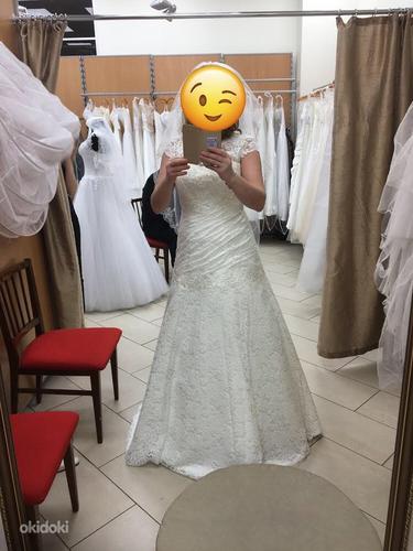Свадебное платье M-L (фото #2)