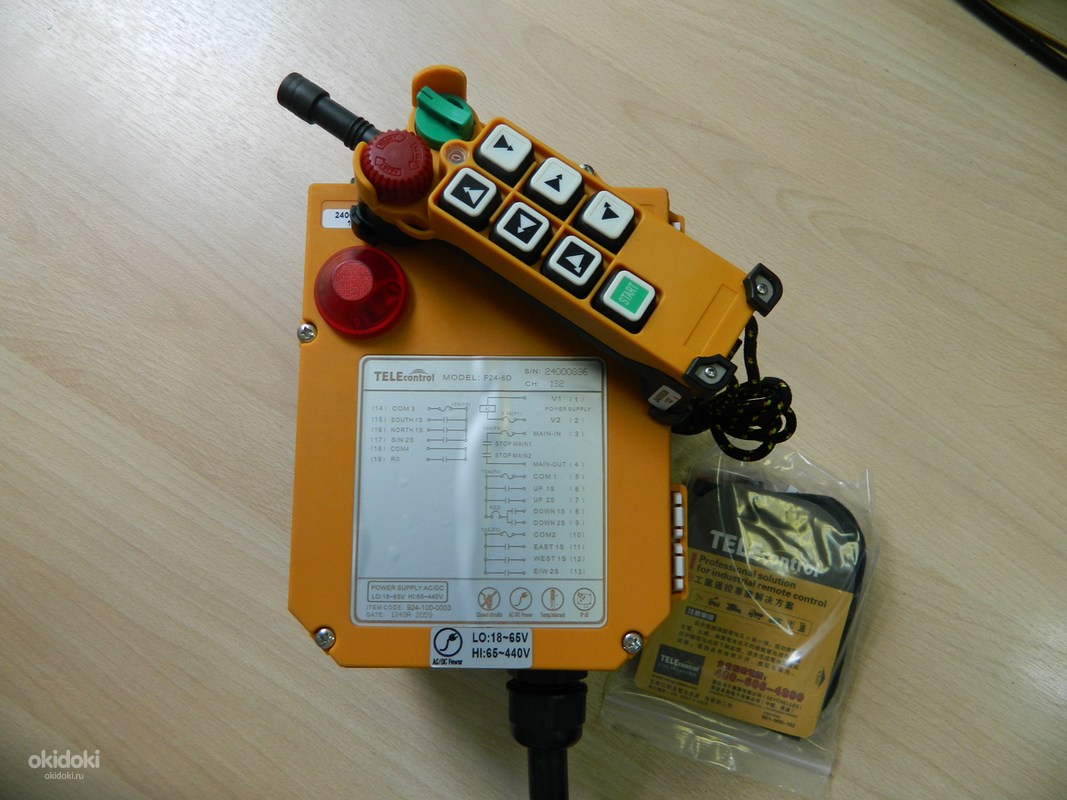 F21 e1b telecrane схема подключения