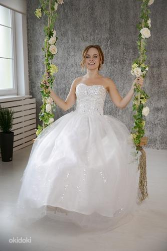 Новое свадебное платье, размер M-XXL (фото #3)