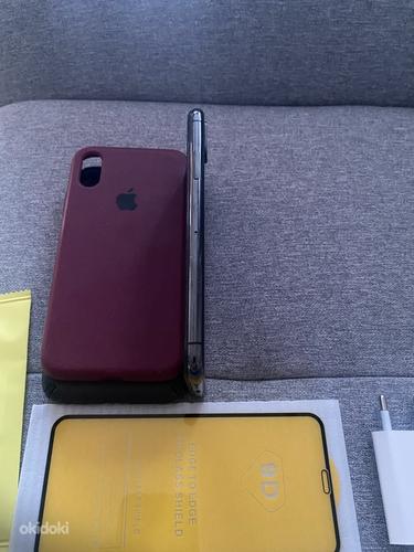 iPhone X 64GB Gray Heas Seisukorras, Uus Aku (foto #6)