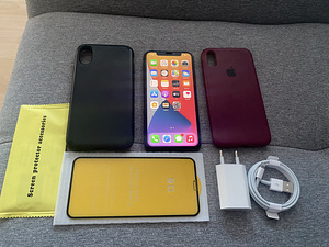 iPhone X 64Gb Space Gray Heas Seisukorras, Uus Aku (1 foto / 7)