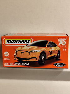 Matchbox 2021 ford mustang mach-e (1 foto / 1)
