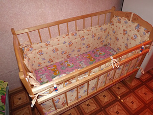 Отдам бесплатно детскую кроватку