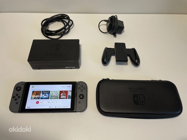 ALL GAMES FOR FREE! Nintendo Switch + MicroSD 32GB (foto #1)