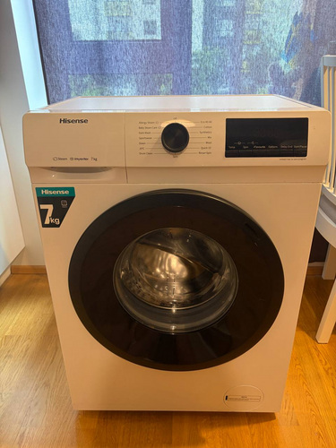 Hisense pesumasin 7 kg inverter, aur