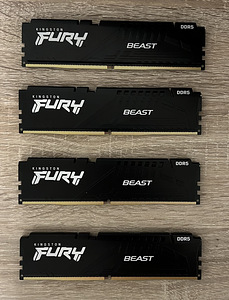 Kingston Fury Beast ddr5 4800 MHZ (8gb x4) (1 foto / 1)