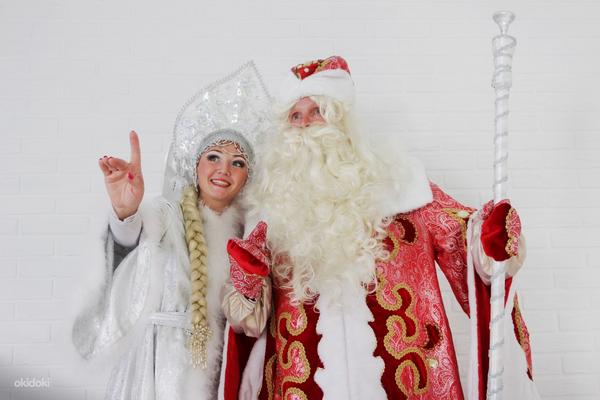 Дед Мороз и Снегурочка в Таллинне (фото #1)