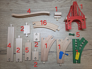 Brio rongi komplekt (3 foto / 8)