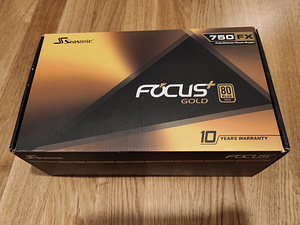Toiteplokk 750W Seasonic Focus Gold 750FX (1 foto / 2)
