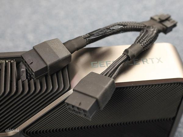 12-контактный кабель видеокарты nvidia FE (фото #1)