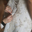 Свадебное платье бу, дизайнерское свадебное платье б/у (фото #3)