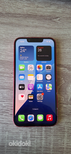 Mobiiltelefon IPhone 13 256GB 100%BH