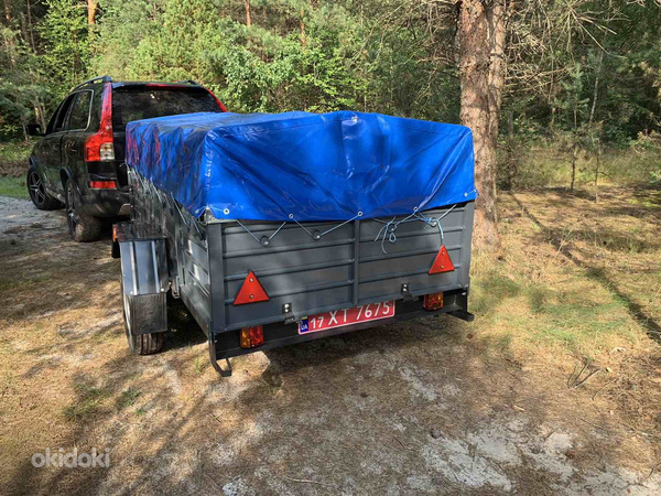 Посилений причіп Бобер 1,5×2,5 одноосний