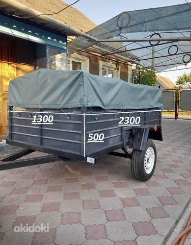 Посилений причіп до авто Бобер