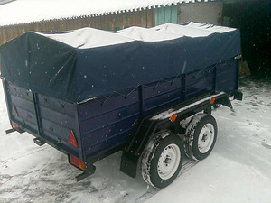 Прицеп двухосный с документами и доставкой (3 фото из 3)