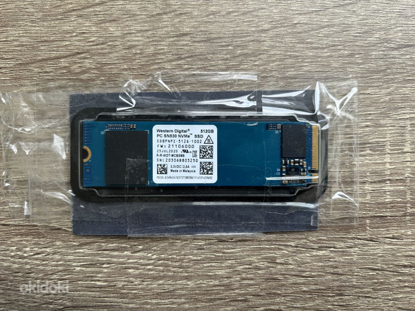 512 GB SSD NVMe M.2 - Western Digital (foto #1)