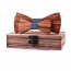 Деревянные галстуки-бабочки (фото #3)