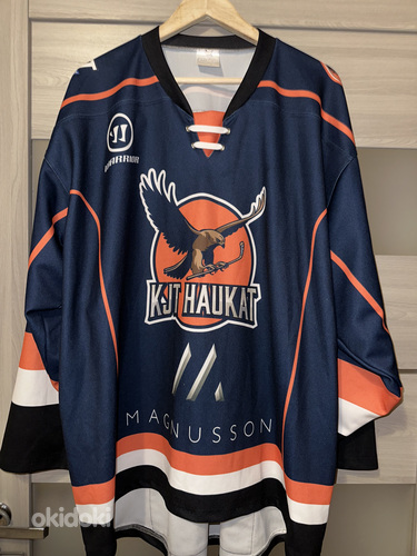 Продам хоккейную майку команды KJT HAUKAT (фото #1)