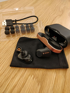 Bluetooth klapid Sony WF-1000XM3 UUEVÄÄRSED aktiivsummutus (3 foto / 3)