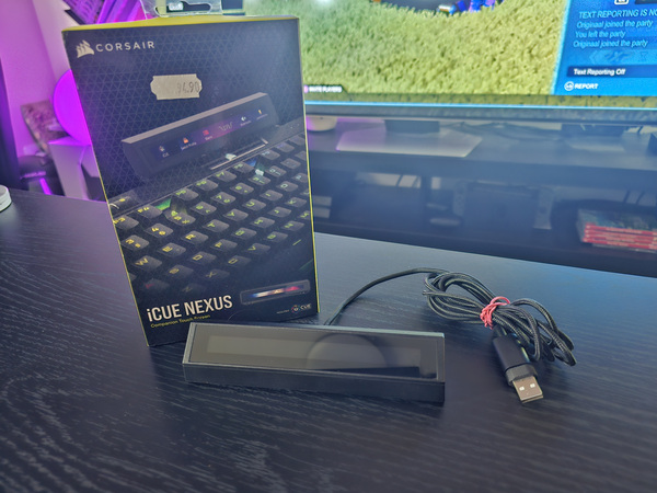 Сенсорный экран Corsair iCUE Nexus