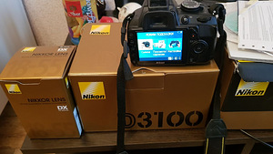 Nikon D3100 18-55II kit