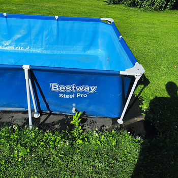 Бассейн Bestway с металлическим каркасом!