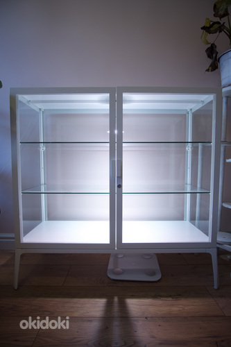 Ikea milsbo витрина стеклянный шкаф комод (фото #1)
