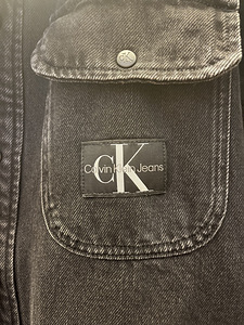 Calvin Klein oversized teksa tagi tepitud sisevoodriga (7 foto / 8)