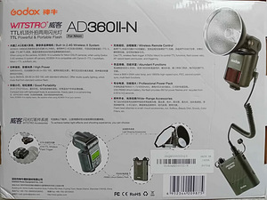 Godox Witstro AD360II-N TTL + аккумулятор (2 фото из 4)